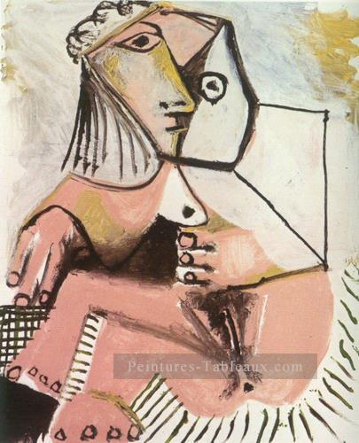 nue assise 3 1971 cubisme Pablo Picasso Peintures à l'huile